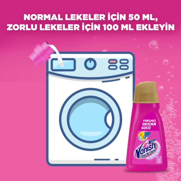 Vanish Kosla Oxi Action Gold Sıvı Leke Çıkarıcı 2 x 1 L - 7