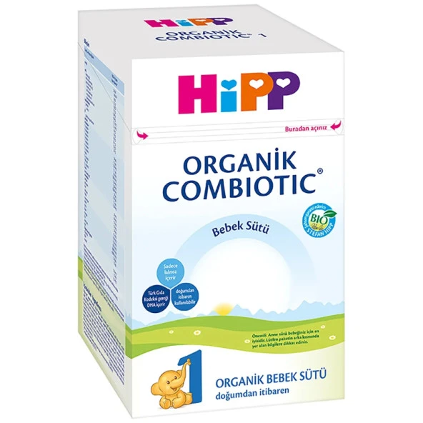 Hipp 1 Organik Combiotic Bebek Sütü 800 gr ürün görseli