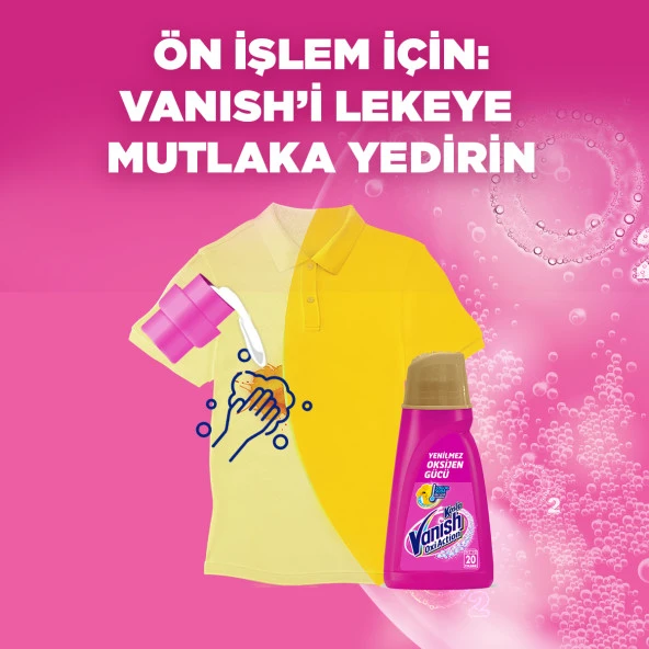 Vanish Kosla Oxi Action Gold Sıvı Leke Çıkarıcı 2 x 1 L - 9