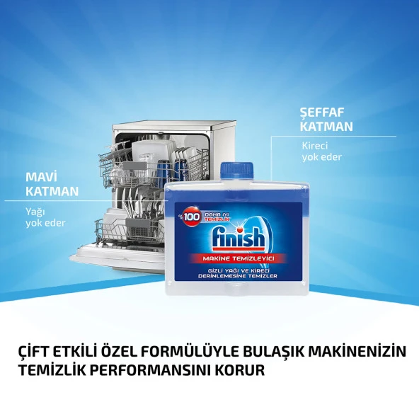 Finish Bulaşık Makinesi Temizleyici Sıvı 250 ml - 3