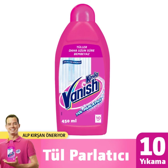 Vanish Kosla Tül Temizleyici 2'li Toz 450gr + Parlatıcı 450ml - 4