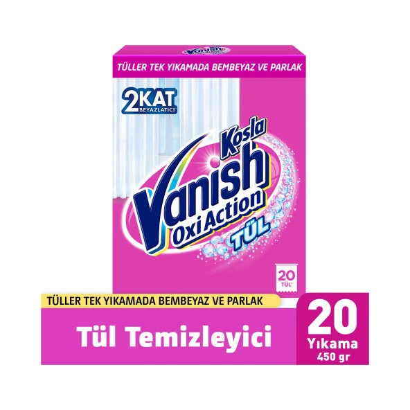 Vanish Kosla Tül Toz 450 gr x 2 Adet + Vanish Kosla Tül Parlatıcı 450 ml x 2 Adet - 3