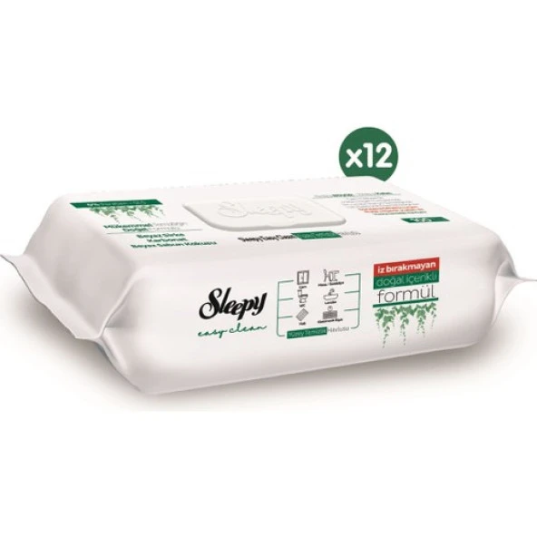 Sleepy Easy Clean Yüzey Temizlik Havlusu 12X100 (1200 Yaprak) - 3