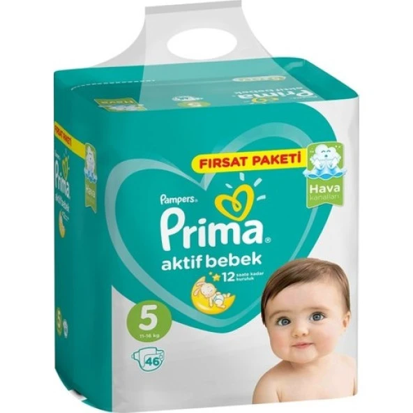 Prima Büyük Fırsat Paketi 5 Numara 92 Adet ( 46 X 2) 11-16 Kg - Resim 3