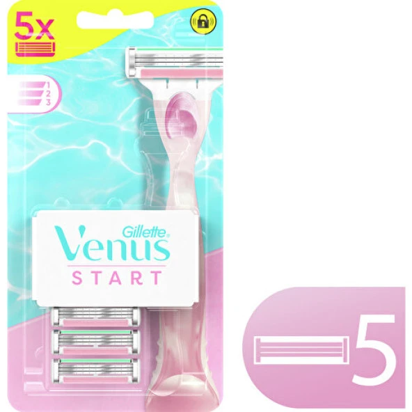 Gillette Venus Start 5’Li Yedek Başlık