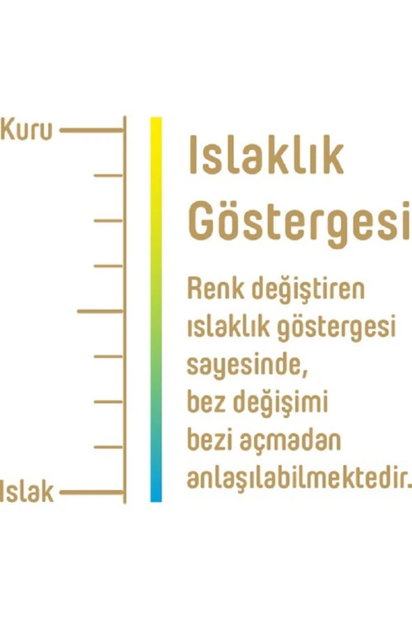 Pure Baby Organic Bebek Bezi 4 Numara Maxi 7-16 Kg 104 Adet - Resim 2