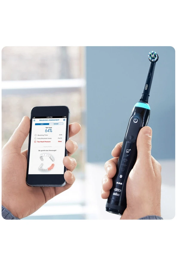 Oral-B Diş Fırçası Yedek Başlığı Cross Action Siyah 4 Adet - 6