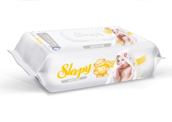 Sleepy Sensitive 90'lı Islak Havlu 24'lü Paket Toplam 2160 Yaprak - 3