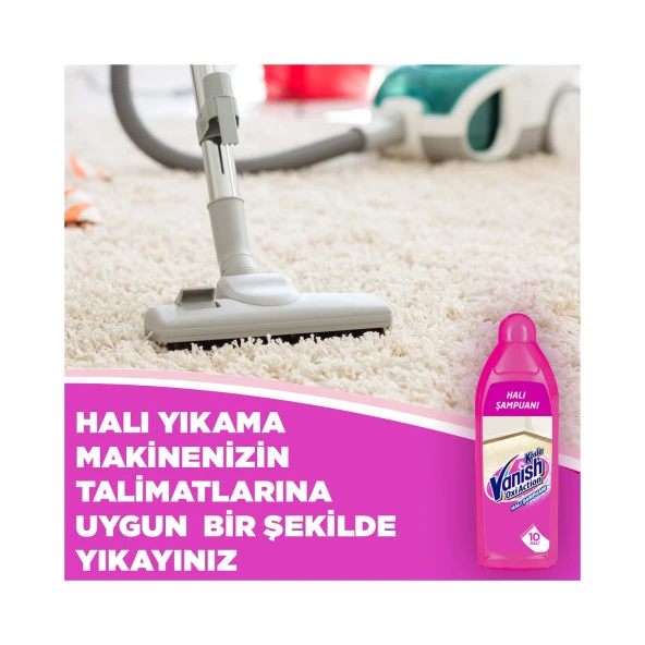 Vanish Kosla Halı Şampuanı Makine Yıkama 2'li Paket (2x850 ml) - 6