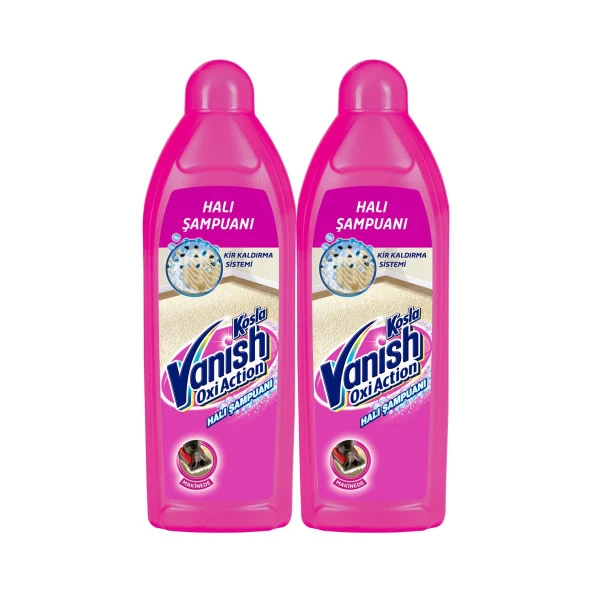 Vanish Kosla Halı Şampuanı Makine Yıkama 2'li Paket (2x850 ml) - 2