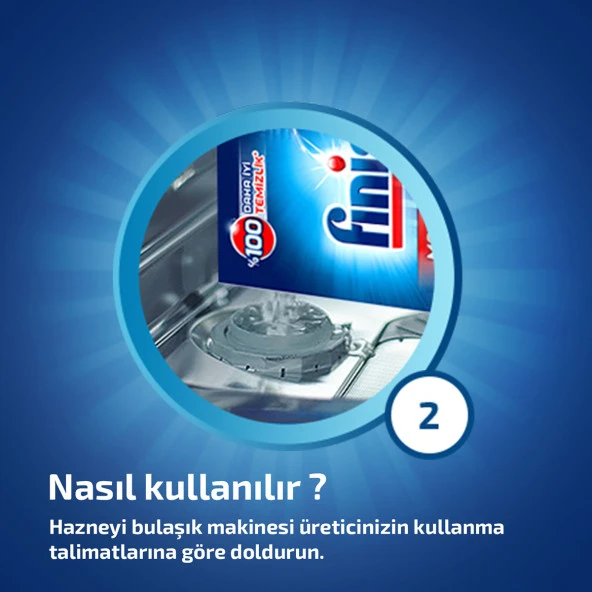 Finish Bulaşık Makinesi Deterjanı Makine Tuzu 3000 gr x 2 Adet - 7