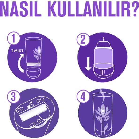 Airwick Oda Kokusu Makine + Yedek Set Lavanta - 7