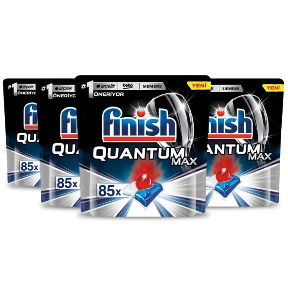 Finish Quantum Max 340 Tablet Bulaşık Makinesi Deterjanı (85x4)