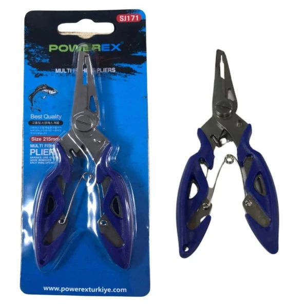 Powerex Balıkçı Pensesi Mavi 12,5 cm