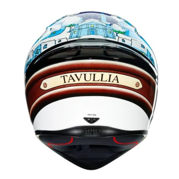 AGV K1 Superior Tam Yüz Kask Rossi Kış Testi 2017 Boyut ML - 4