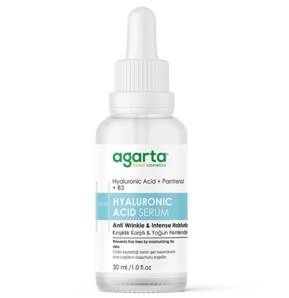 Agarta Kırışıklık Karşıtı & Yoğun Nemlendirici Hyaluronic Acid Bakım Serumu 30 Ml 8699943342500 ürün görseli 1