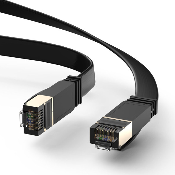 HP DHC-CAT7-FLAT  Cat7 U/FTP Ethernet Kablo, 10Gbps 1 Metre - 3
