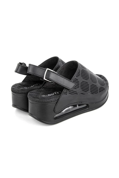 Muya Jambe Anatomik Air Max Tabanlı Topuk Dikeni Kadın Sandalet - 7