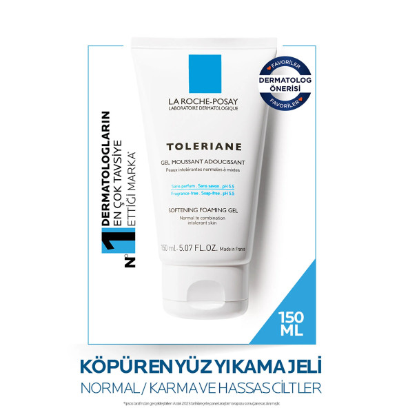 La Roche-Posay Toleriane Gel Mousse Köpüren Temizleyici Jel 150Ml