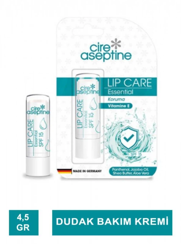Cire Aspetine Lip Balm- Dudak Balmı Essential 4,5 g