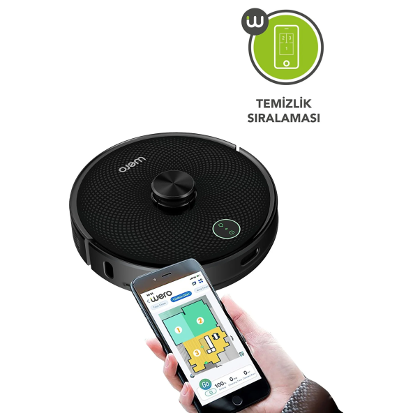 Wero M8 Max Robot Süpürge & Akıllı Toz Toplama Istasyonu & Paspaslama - 2