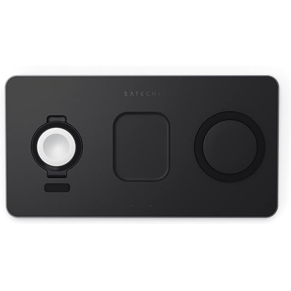 Satechi Manyetik Pedli Üçlü Kablosuz Şarj Cihazı - 2