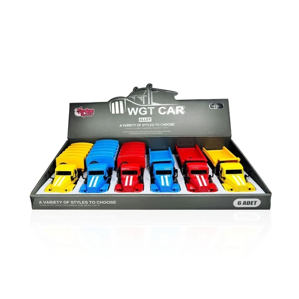 WK-2217-8 Çek Bırak Damperli Kamyon 1:50 -1 adet stokta olan gönderilir - 6