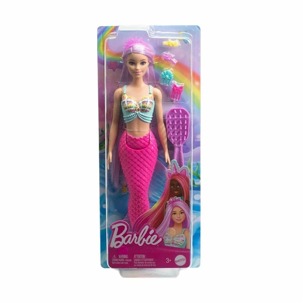 Hrr00 Barbie Uzun Saçlı Muhteşem Deniz Kızı