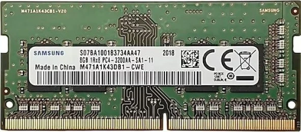 Samsung 8 GB 3200MHz CL11 DDR4 (M471A1K43DB1-CWE) Notebook Ram