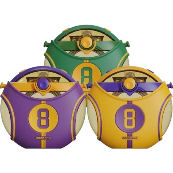 Coco Smile Vagonlife Cocosmile CS 00008 Sarı 630 ml Straw Basketball Tritan Matara - 4