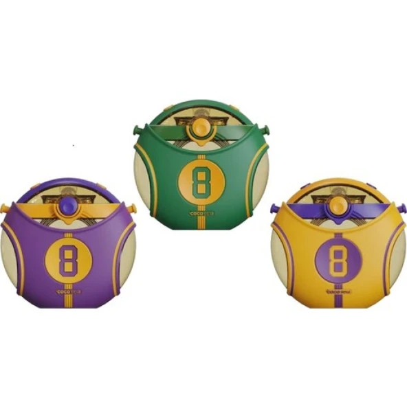 Coco Smile Vagonlife Cocosmile CS 00008 Sarı 630 ml Straw Basketball Tritan Matara - 5