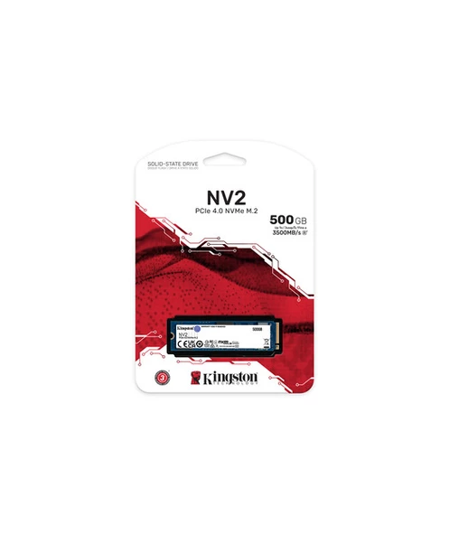 Kingston 500GB NV2 M.2 2280 PCIe 4.0 NVMe SSD - 4