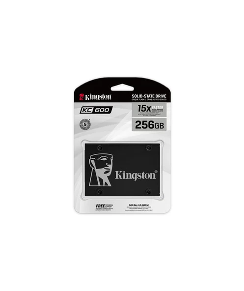 Kingston 256GB SSD KC600 SATA3 2.5" - 4