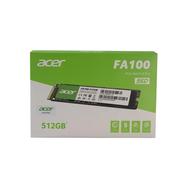Acer FA100 PCIe NVMe 512GB - 2