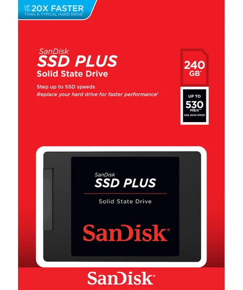 SanDisk SSD PLUS 240GB - 3