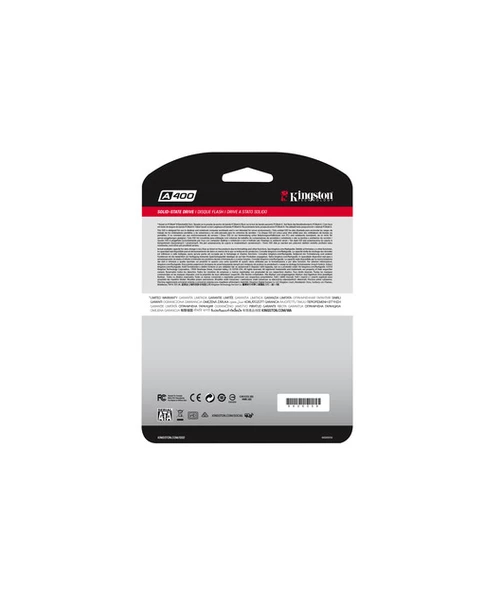 Kingston 240 GB A400 SATA3 2.5 SSD - 5