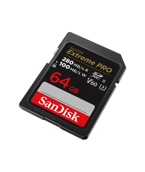 SanDisk Extreme PRO 64GB SDcards,280/100 - 2