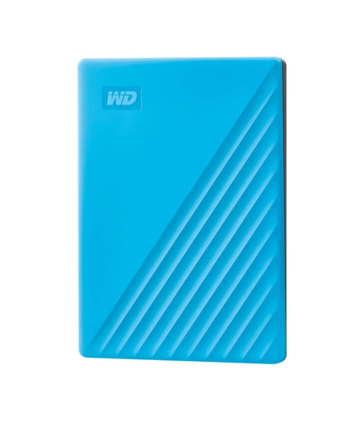 WD MY PASSPORT 2TB PORTABLE BLUE WORLDWIDE - 2
