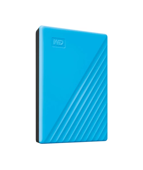 WD MY PASSPORT 2TB PORTABLE BLUE WORLDWIDE - 4