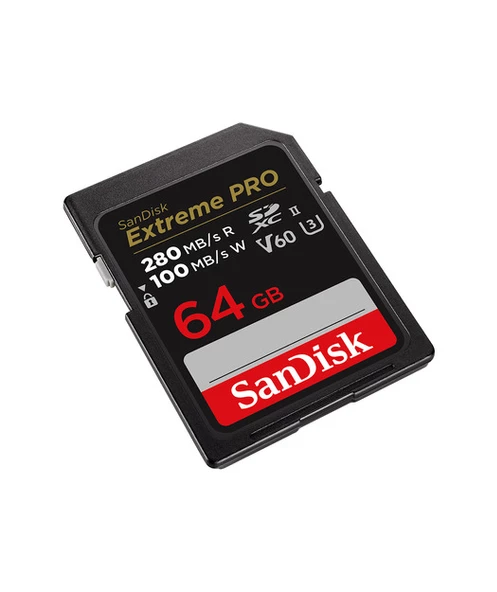 SanDisk Extreme PRO 64GB SDcards,280/100 - 3