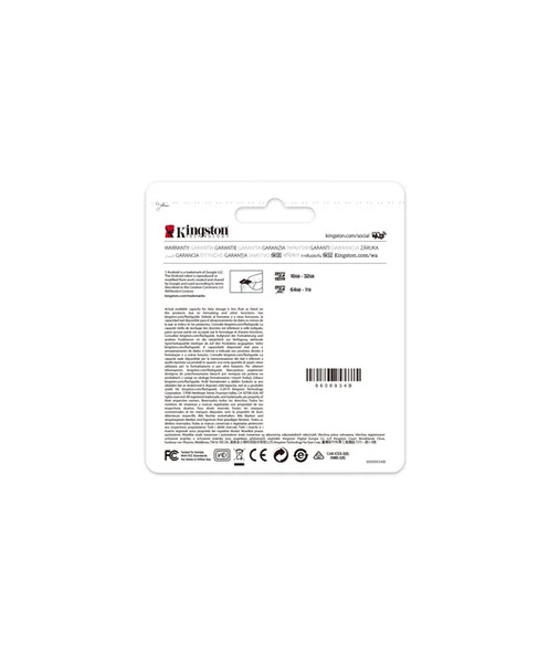 Kingston 128GB microSDXC Canvas Select Plus 100R A1 C10 Card + Adapter - 7