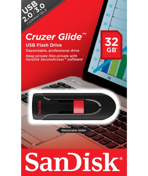 SanDisk Cruzer Glide 32GB - 3