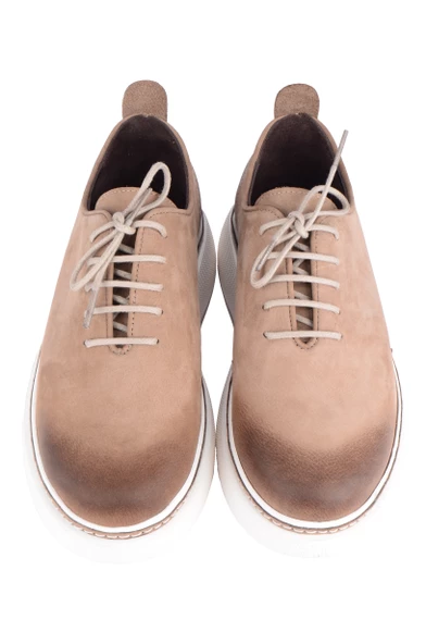 Juzcar Bağcıklı Eva Taban Nubuk Ayakkabı - 2