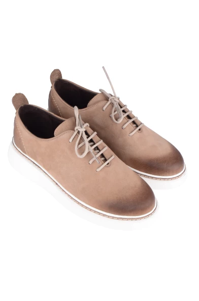 Juzcar Bağcıklı Eva Taban Nubuk Ayakkabı