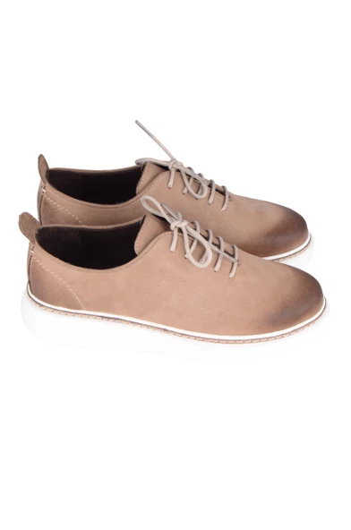 Juzcar Bağcıklı Eva Taban Nubuk Ayakkabı - 4