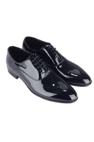 Erkek Rugan Bağcıklı Ayakkabı 602 - 3