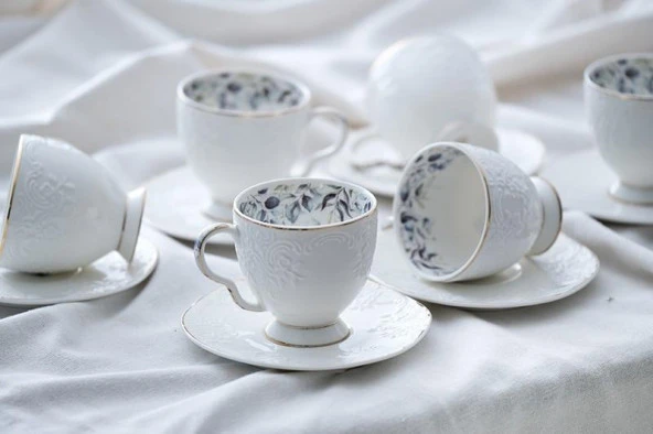 Acar Leonas 6 Lı Kahve Fincan Takımı - 2