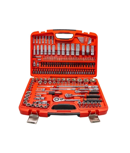 Ceta Form C20-180PH2 180 Parça 1/4"+ 3/8"+ 1/2” Lokma Takımı - Resim 3