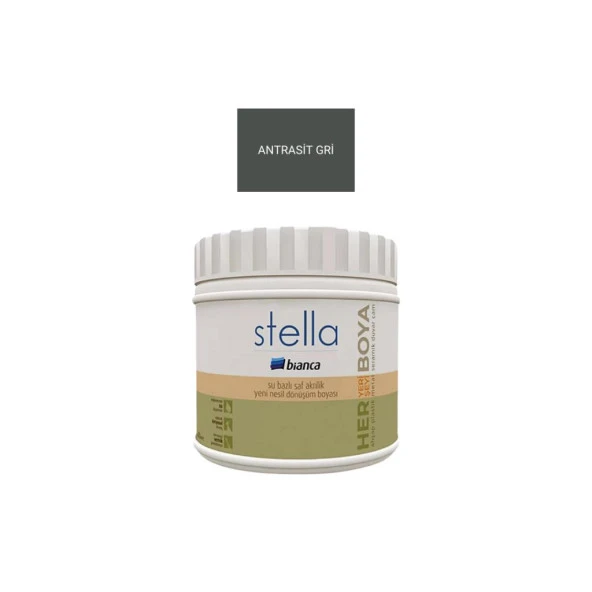 Bianca Stella Antrasit Gri 0.50 LT