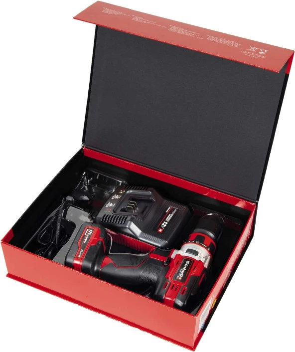 Einhell Te-Cd 12/1 X-Li (1X2,0Ah) Akülü Vidalama 4513592 - 6